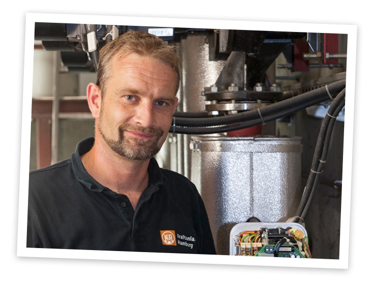 Philipp Lipke, Servicetechniker bei Kraftanlagen Energies & Services