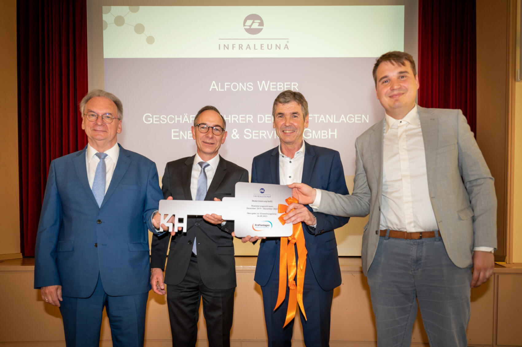 Inbetriebnahme GuD2 Leuna