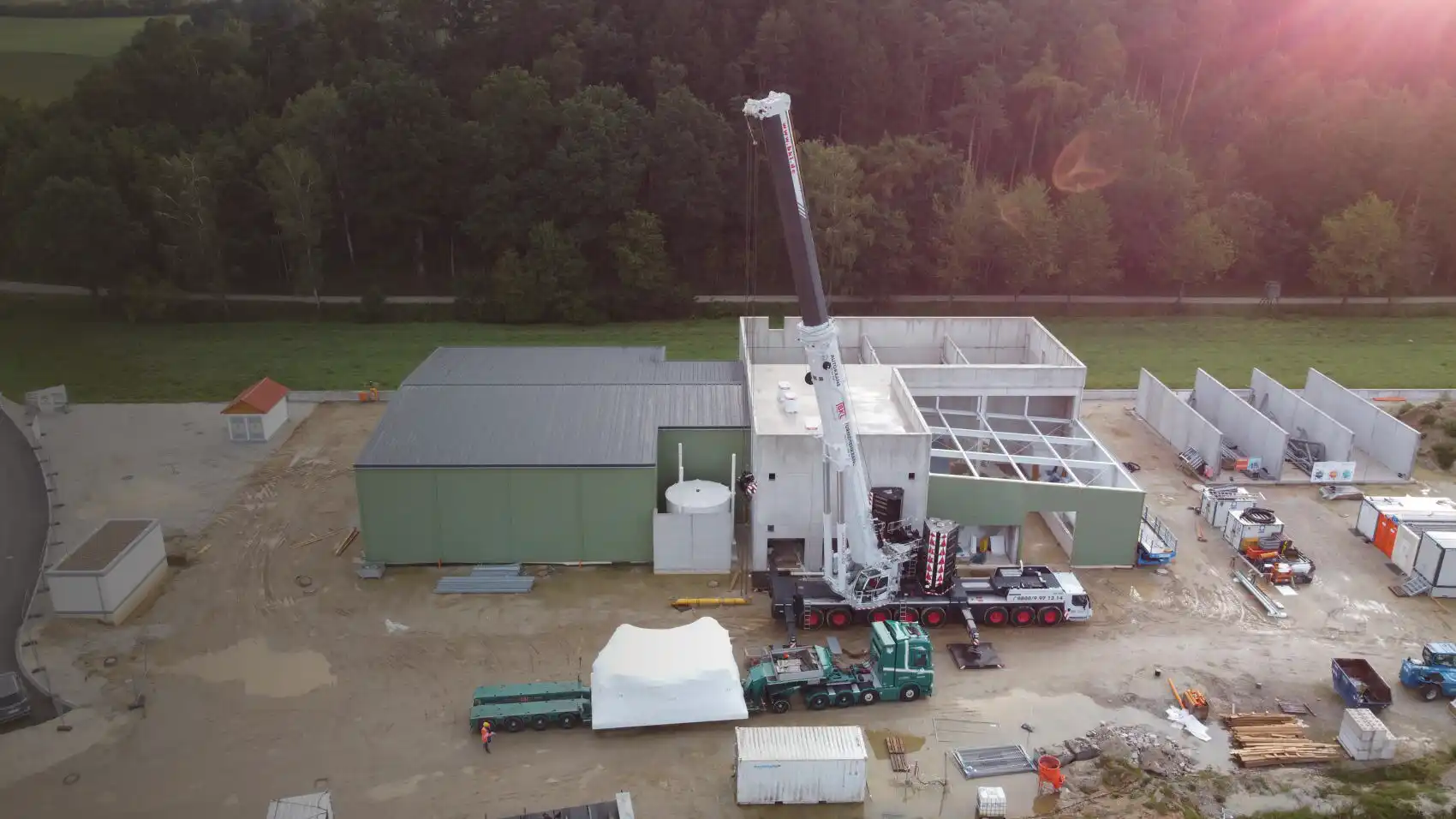 Grüner Wasserstoff aus Bayern – 5 MW Wasserstofferzeugungsanlage Pfeffenhausen