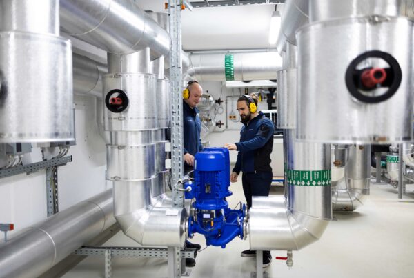 Wärmepumpenraum_Rechenzentrum Stadtwerke Norderstedt